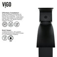 thumbnail image 5 of VIGO Duris Single Handle Single-Hole Bathroom Vessel Faucet in Matte Black, 5 of 11