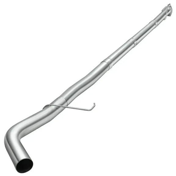 Jcarpart 4" Cab & Chassis DPF Replacement Pipe for 2013-UP 6.7 Dodge Ram Cummins