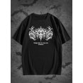 thumbnail image 1 of Totem Pattern Men's Street Style T-shirt For Summer Outdoor, Gift For Men, Men's Clothing, 1 of 5