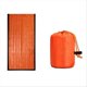thumbnail image 3 of Single Sleeping Bag PE Aluminum Film Sports Tent Sleeping Bag Orange, 3 of 5
