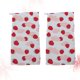 thumbnail image 3 of Toallas pequeñas con estampado de fresas de 25 x 50 cm para niños, de algodón puro, color rojo, 3 of 5