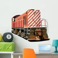 thumbnail image 1 of Red Stripped Locomotive Train Wall Decal Sticker, Wallmonkeys Peel & Stick Vinyl Graphic (36 in W x 32 in H), 1 of 4