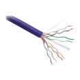 thumbnail image 1 of Axiom - Bulk cable - 1000 ft - CAT 5e - riser, solid - purple, 1 of 12
