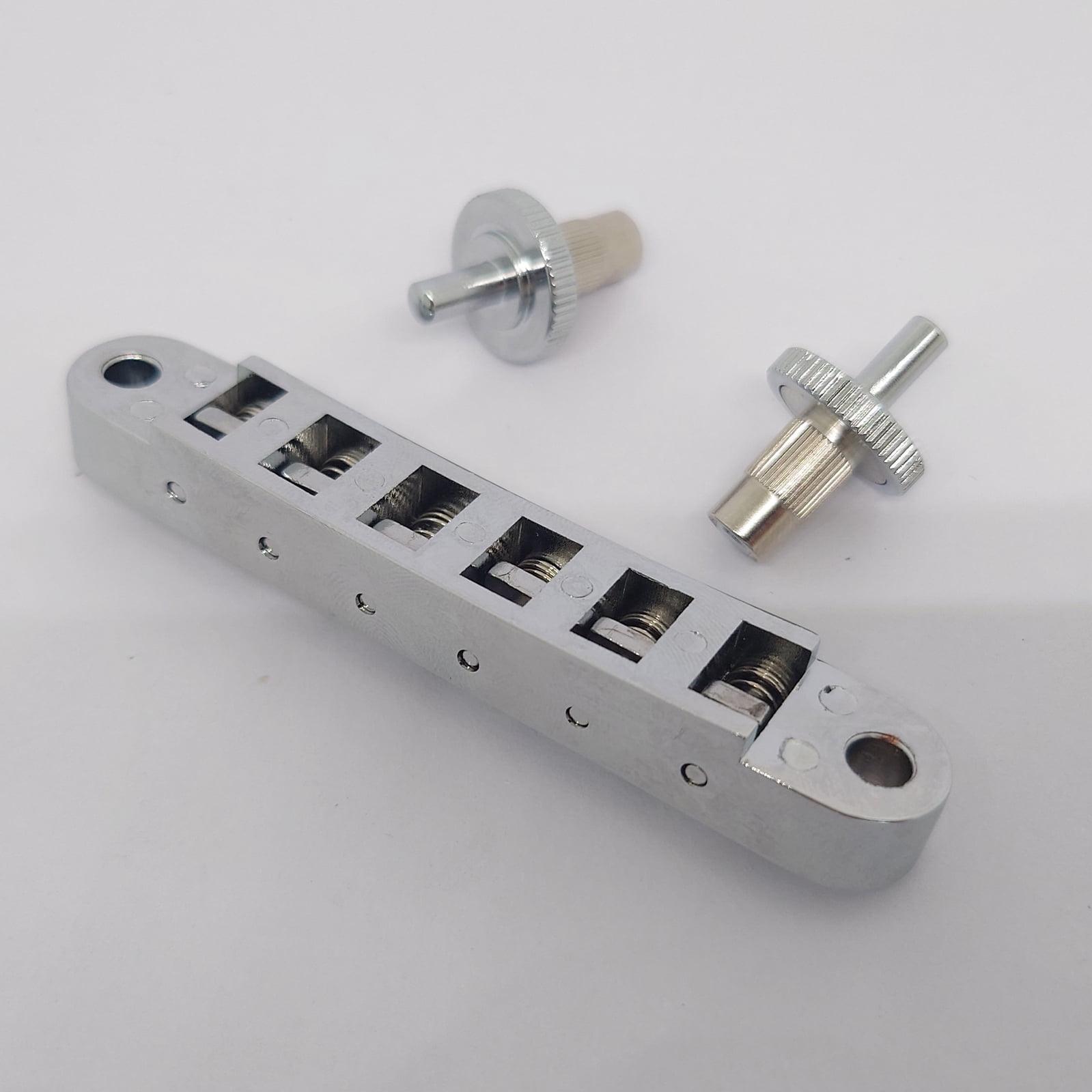 Chrome Tune-O-Matic Vintage Design ABR-1 JB Guitar Bridge for LP, SG, Fly V Electric Guitars Replacement Parts