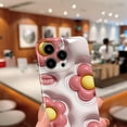 thumbnail image 4 of Phone Case Cartoon Flowers Design All-inclusive Film Phone Case Full Camera Protect Case Cover for iPhone XS, 4 of 6