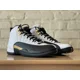 thumbnail image 4 of Ni - ke Ni - ke Air Jordan Retro XII 12 Royalty Taxi White Gold Black Men Sz 10 CT8013-170, 4 of 5