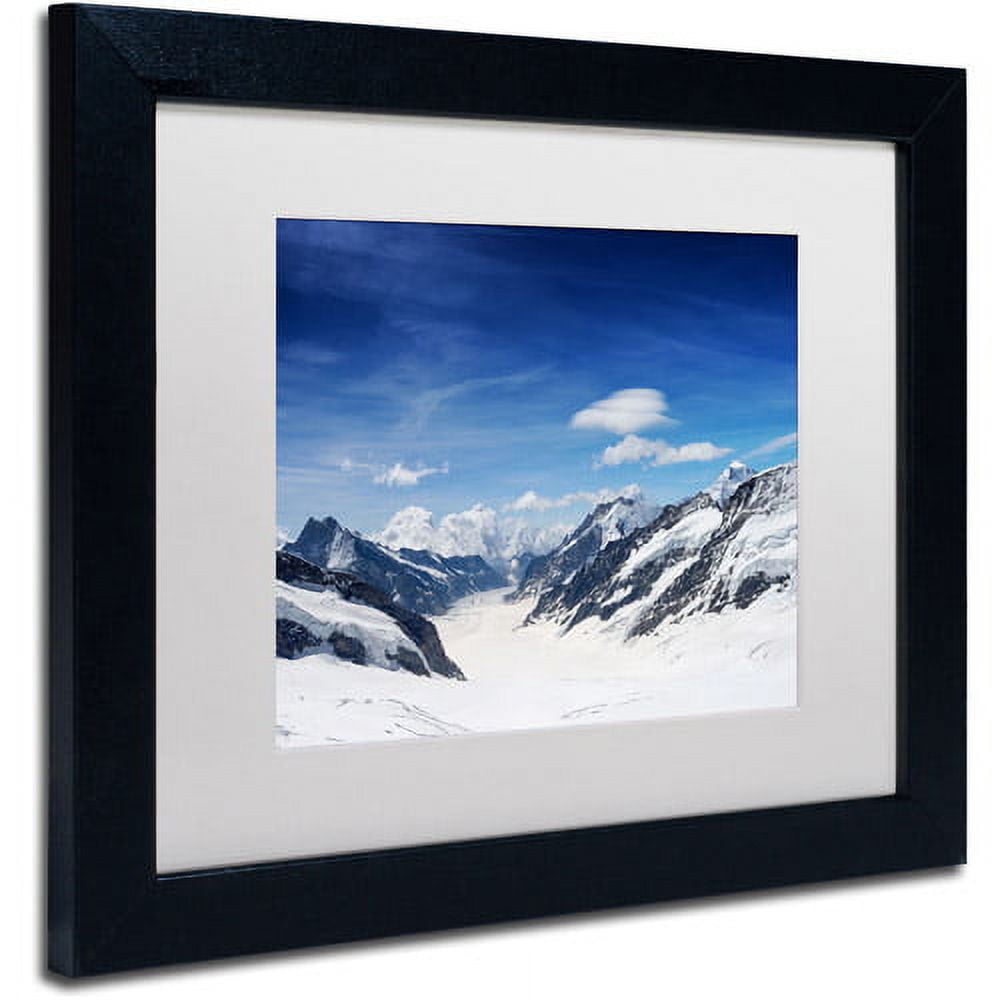 Trademark Fine Art "Distances" Canvas Art by Philippe Sainte-Laudy, White Matte, Black Frame