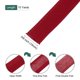 thumbnail image 2 of Uxcell cinta sesgada de doble pliegue de 5/8 pulgadas, cinta continua a granel de poliéster para coser, unir, acolchar, dobladillar y manualidades (rojo vino, 10 yardas), 2 of 7