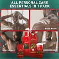 thumbnail image 5 of Old Spice Holiday Gift Box For Men, Bearglove Scent, Body Wash, Aluminum Free Deodorant, Body Spray, 2 in 1 Shampoo, 4-Pack, Holidude Edition, 5 of 15
