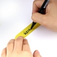 thumbnail image 2 of KINJOEK 1200 PCS 4 x 0.8 inch Plastic Plant Labels, Reusable Plastic Label Plant Tags for Garden, Including 3 Marker Pens, 2 of 6