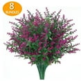 thumbnail image 2 of 8 Bundles Artificial Flowers Outdoor Uv Resistant Decor, 2 of 2