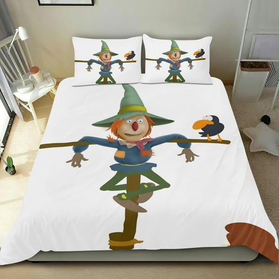The Wonderful Wizard Of Oz Themed Bed Sheet Set Three Piece Set 53x79 Inches Comfortable And Skin Friendly Unique Design Creating A Star Studded Night