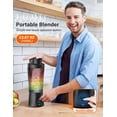 thumbnail image 2 of Suodoka Fit Compact Personal Blender, 24 Oz Portable Blender for Smoothies, Shakes, Cordless Powerful Blending, with Leakproof-Lid, 2 of 7