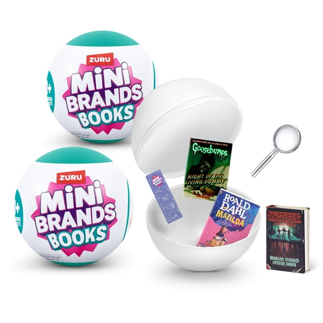 Miniature Book Brands Juguete coleccionable Mini Brands Books