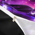 thumbnail image 4 of Castle Fairy Neon Sports Car Twin Bedding for Teens, Purple City Glow Duvet Cover Set for Bedroom, Purple Black,Black Reversible,2pcs,No Comforter, 4 of 6