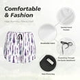 thumbnail image 4 of Daiia Lavender Flowers Pattern Women's 2 in 1 Running Shorts - Lightweight Athletic Workout Gym Yoga Shorts Liner with Phone Pockets-XX-Large, 4 of 7