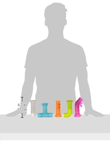 boon building bath pipes toy set