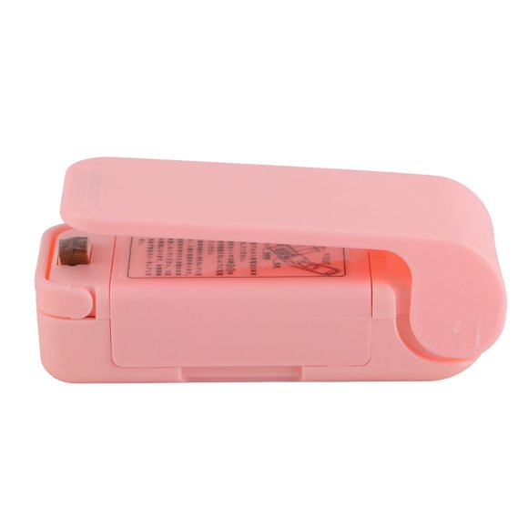 Scelleuse de Chips, Mini Scelleuse Manuelle Portable pour Sacs, Machine de Scellage sous Vide pour Aliments, Stockage de Collations