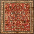thumbnail image 1 of Ahgly Company Indoor Square Traditional Red Persian Area Rugs, 3' Square, 1 of 6