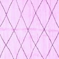 thumbnail image 1 of Ahgly Company Indoor Square Solid Purple Modern Area Rugs, 3' Square, 1 of 4