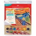 thumbnail image 1 of Faber-Castell Young Artists Deluxe Paint By Number Mixed Media Kit - Munch: The Scream, 1 of 5