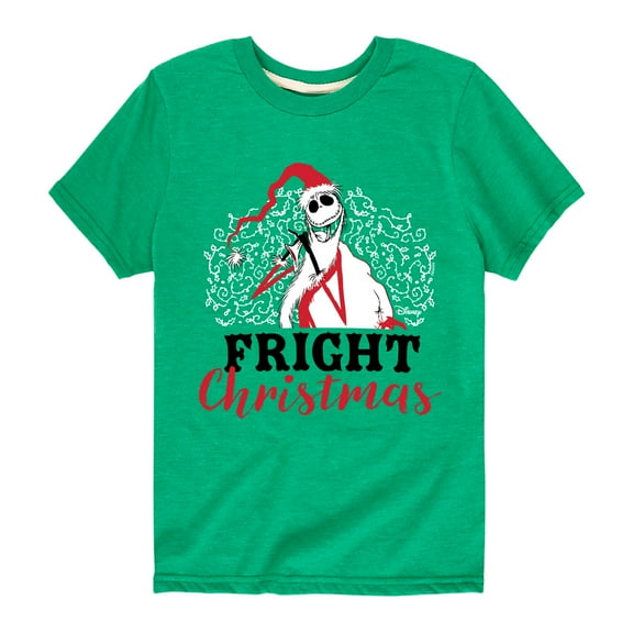 The Nightmare Before Christmas - Fright Christmas - Toddler And Youth Short Sleeve Graphic T-Shirt
