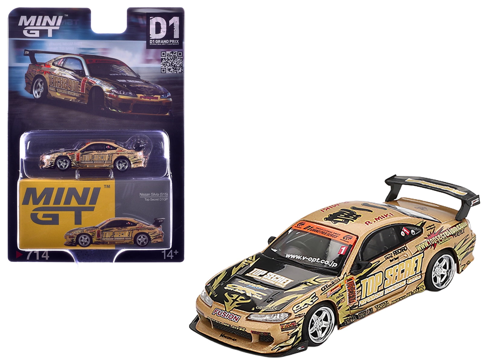 Kaido House x Mini GT Datsun 510 Pro Street BRE V3 - Walmart.com