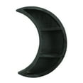 thumbnail image 1 of Wooden Moon Shaped Storage Shelf Wall Mounted Hanging Rack Shaped Storage Shelf Living Room Kitchen Home Decor, Large Moon, 1 of 7