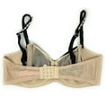 thumbnail image 2 of Victoria's Secret Dream Angels Push-Up Without Padding Bra Satin Bow Beige Rhinestone Strap 36C NWT, 2 of 2