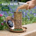 thumbnail image 6 of Kingsyard Solar Powered Multi-Bird Lantern Feeder, Bronze, 6 of 10