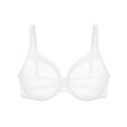 thumbnail image 5 of Deyllo Women Sexy Lace Non Padded Bras Underwire Support Bras Unlined White Bralette Bras Clothes Size 34B, 5 of 5
