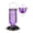 Purple, variant on New Garden Bird Feeder Outdoor Hanging Yard Decoration, Bird Seed Tray for Cardinal, Blue Jay, Crow, Storage Container 9.8*5.9in