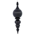 thumbnail image 1 of Vickerman 28" Black Shiny Finial Christmas Ornament, 1 of 2