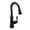 Oil Rubbed Bronze, variant on Moen S53004 Weymouth 1.5 GPM Single Hole Pull Down Bar Faucet - Black