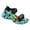 Green, variant on NOKIO Boys' And Girls' Summer Outdoor Beach Sports Closed Toe Sandals Soft And Bouncy Sole Non Slip Lightweight Beach Sandals For Small And Medium Sized Children