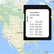 Latest Updated Navigation SD Card Compatible with Mazda 3(2021-2023) Mx30(2022-2023) Cx5(2021-2023) Cx9(2021-2023) Cx30(2021-2023) Cx50(2022-2023)