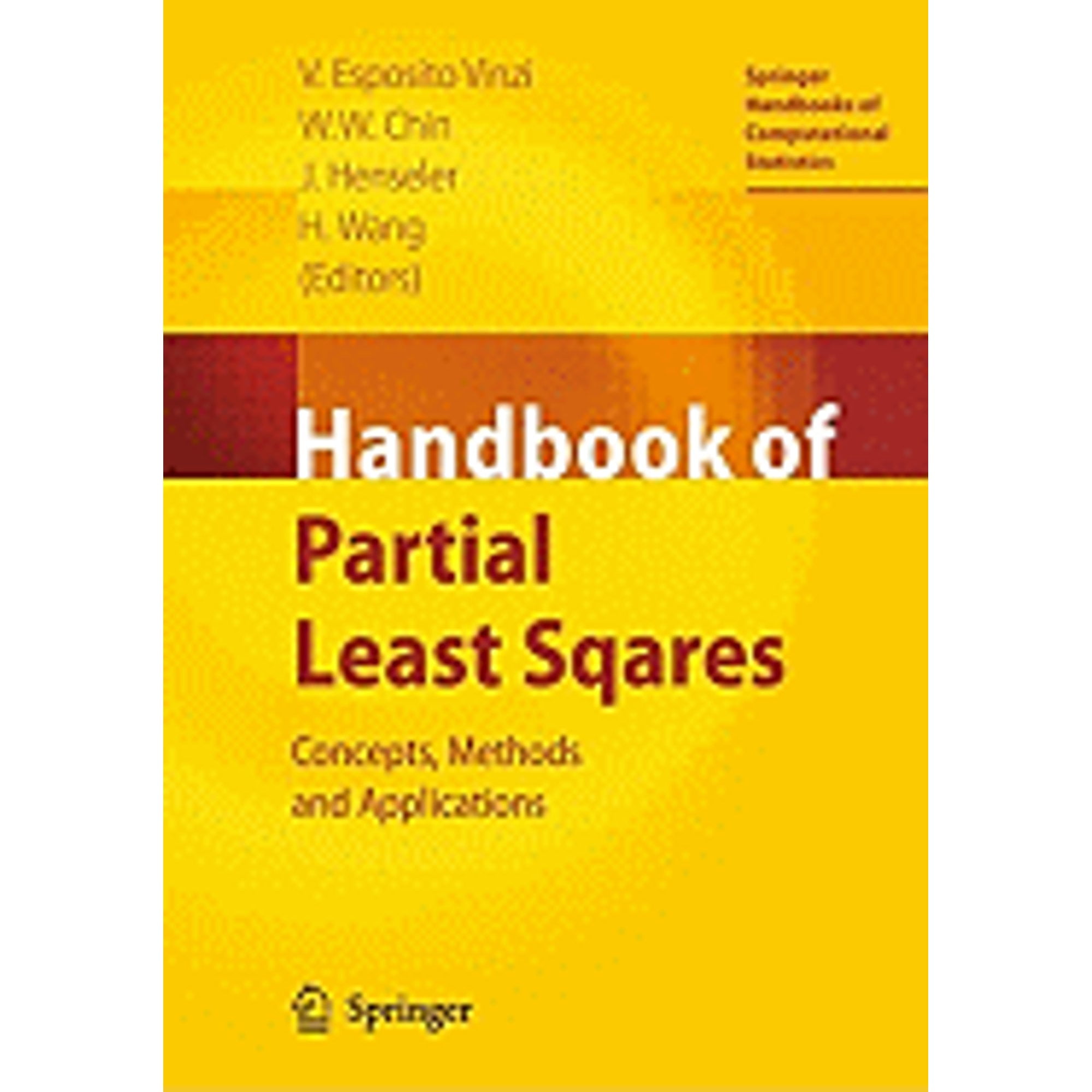 Pre-Owned Springer Handbooks of Computational Stat Handbook of Partial ...