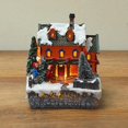 thumbnail image 4 of Casa de Navidad Farfi, paisaje en miniatura, luz Led, escena navideña de resina, casa de pueblo, regalos de Año Nuevo, 4 of 5