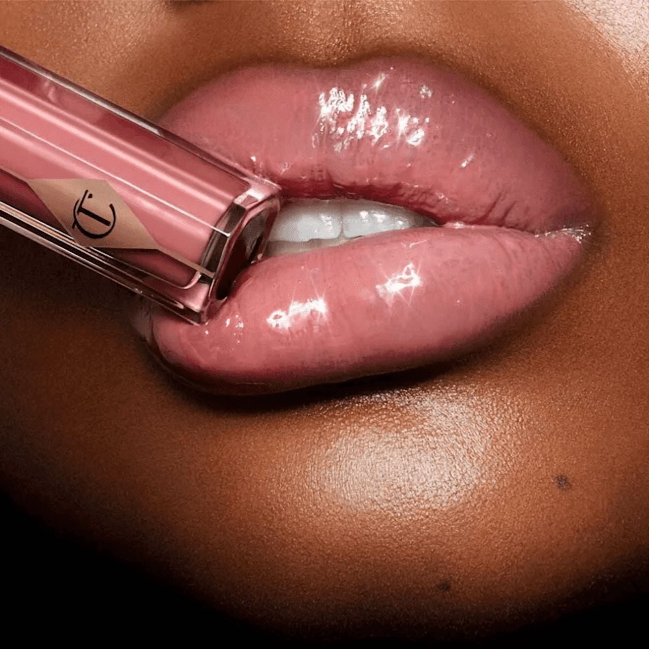 Charlotte Tilbury The Pillow Talk Full Size Lip Kit- Lip Liner, Lipstick, and Lip Gloss.