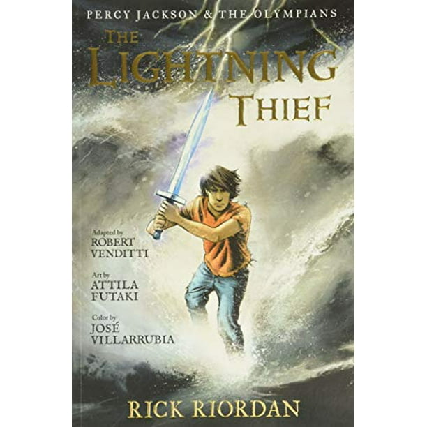 The Lightning Thief The Graphic Novel Percy Jackson the Olympians, Book 1 , PreOwned Paperback