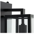 thumbnail image 3 of John Timberland Titan Modern Outdoor Wall Light Fixture Mystic Black Dusk to Dawn 14" Clear Glass for Post Exterior Barn Deck House Porch Yard Patio, 3 of 8