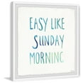 thumbnail image 2 of Marmont Hill Easy like Sunday Morning Framed Wall Art, 2 of 6