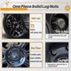 thumbnail image 5 of 20 Pack 14x1.5 Lug Nuts, 19mm Size, 1.38" Tall, 3/4" Hex, Chrome Finish, Compatible with Multiple Vehicles, 5 of 5