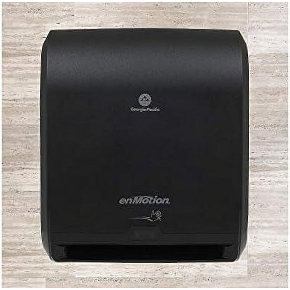 59462a dispenser, 14.700" x 9.500'' x 17.300", black