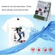 thumbnail image 2 of Papel de transferencia térmica láser (30x215 cm) Material PU autodeshierbe para Ehuebsd camisetas impresión de papel hueco 10 Uds., 2 of 6