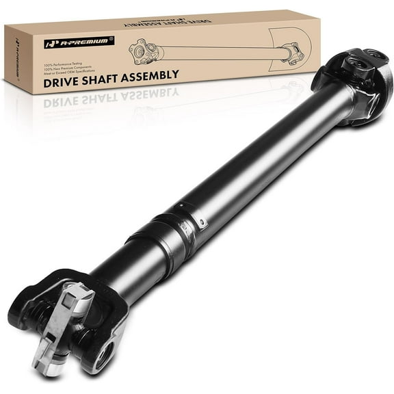 A-Premium Front Driveshaft Assembly Compatible with Jeep Cherokee 1987-2001 Comanche 1987-1992 Wagoneer 1987-1990 4WD Automatic Transmission
