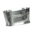thumbnail image 5 of DOMELAY Ice Bucket Metal Beverage Drink Tub for Family Gatherings Chilling Juice Bar 32.6cmx17cm diameter, 5 of 9