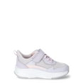 thumbnail image 2 of Athletic Works Toddler Girl Mesh Jogger Sneakers, 2 of 5