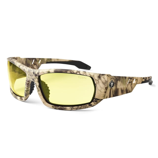Gafas de seguridad Ergodyne 50350 Skullerz Odin Yellow Lens