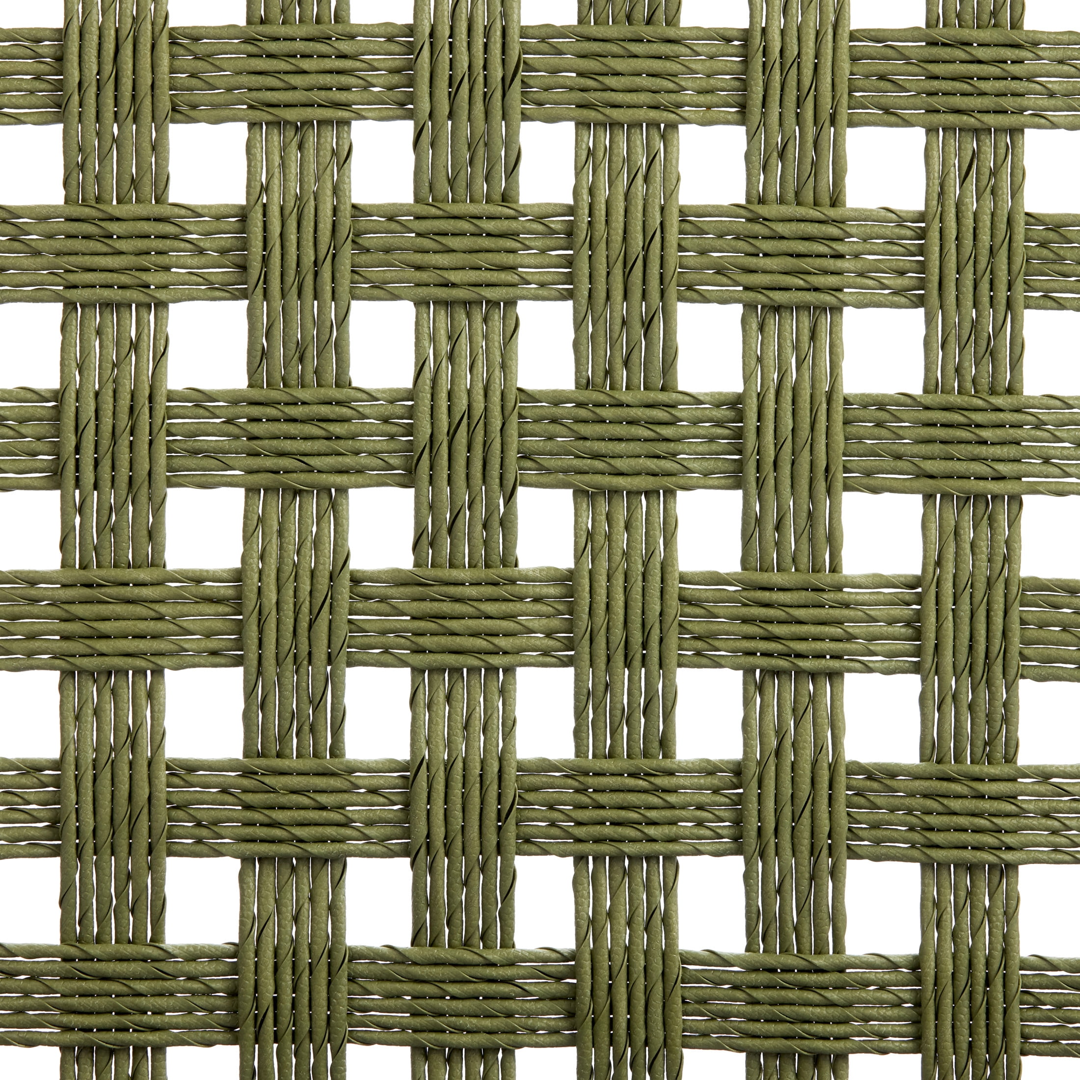 Christopher Knight Home 5-Piece Outdoor Wood Dining Set, Teak Square Table and Green Wicker Chairs